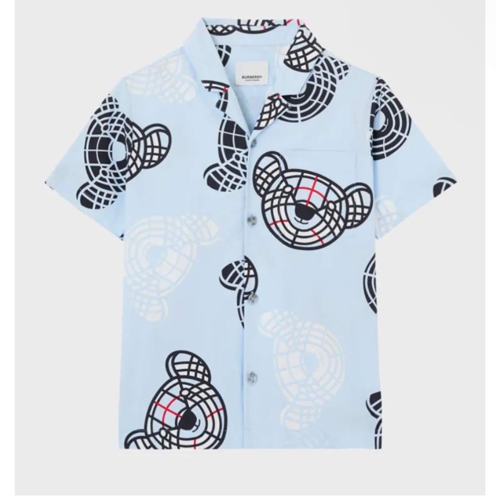 Burberry kids 23 collared shirt size 8